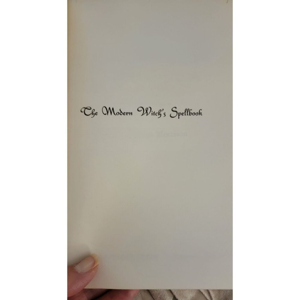 The Modern Witch’s Spellbook (1971) Sarah Lyddon Morrison | Vintage Occult Paper - Picture 5 of 8